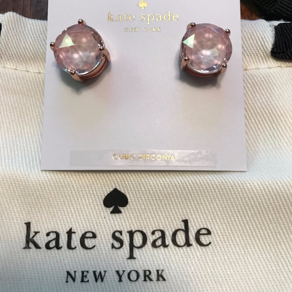 kate spade Jewelry - Kate Spade Blush Gum Drop Earrings kate spade Jewelry - Kate Spade Blush Gum Drop Earrings